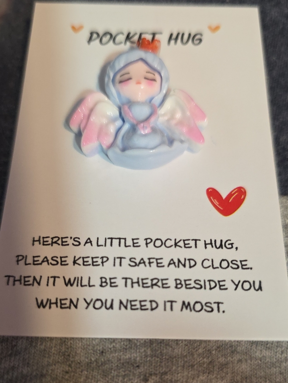 Pocket Hug Angel Pin